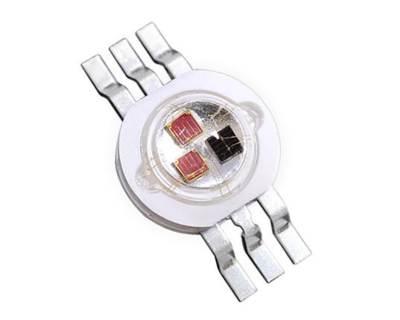 红光660nm+红外850nm三芯美容理疗仪灯珠 大功率仿流明led